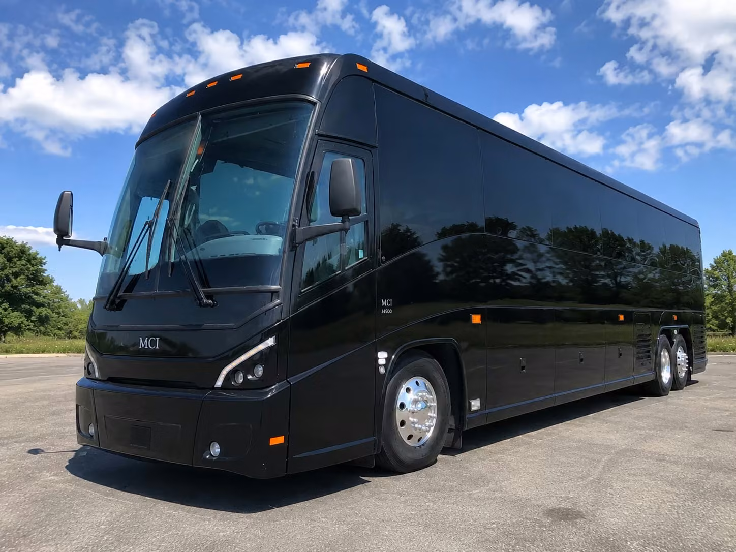 56 passenger charter bus