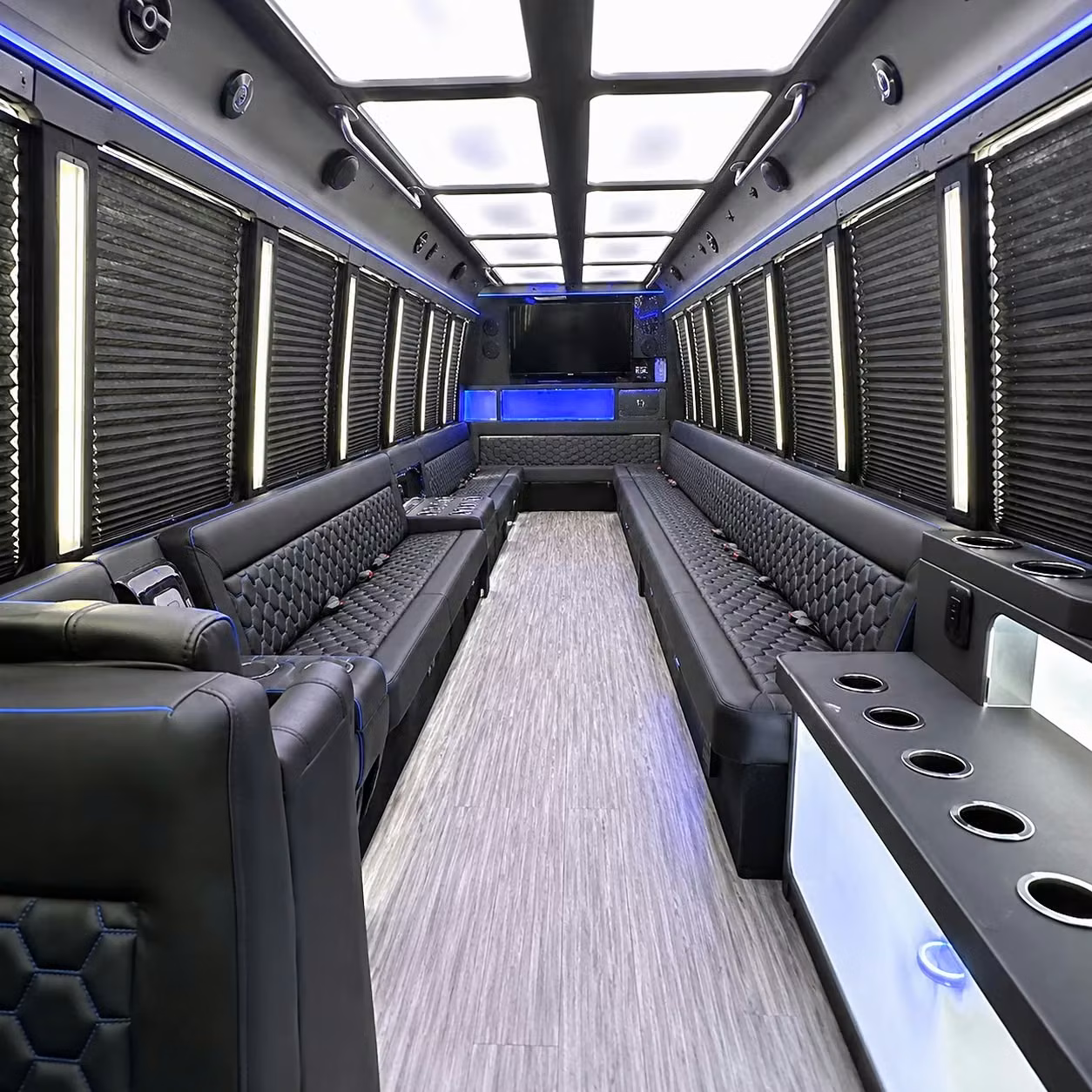 party bus interior