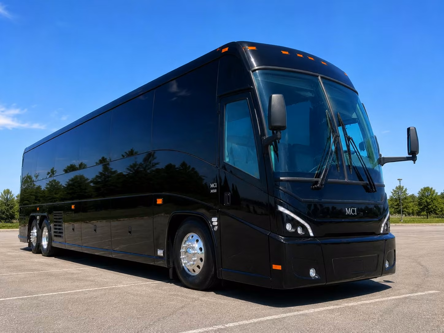 tucson charter bus rental exterior