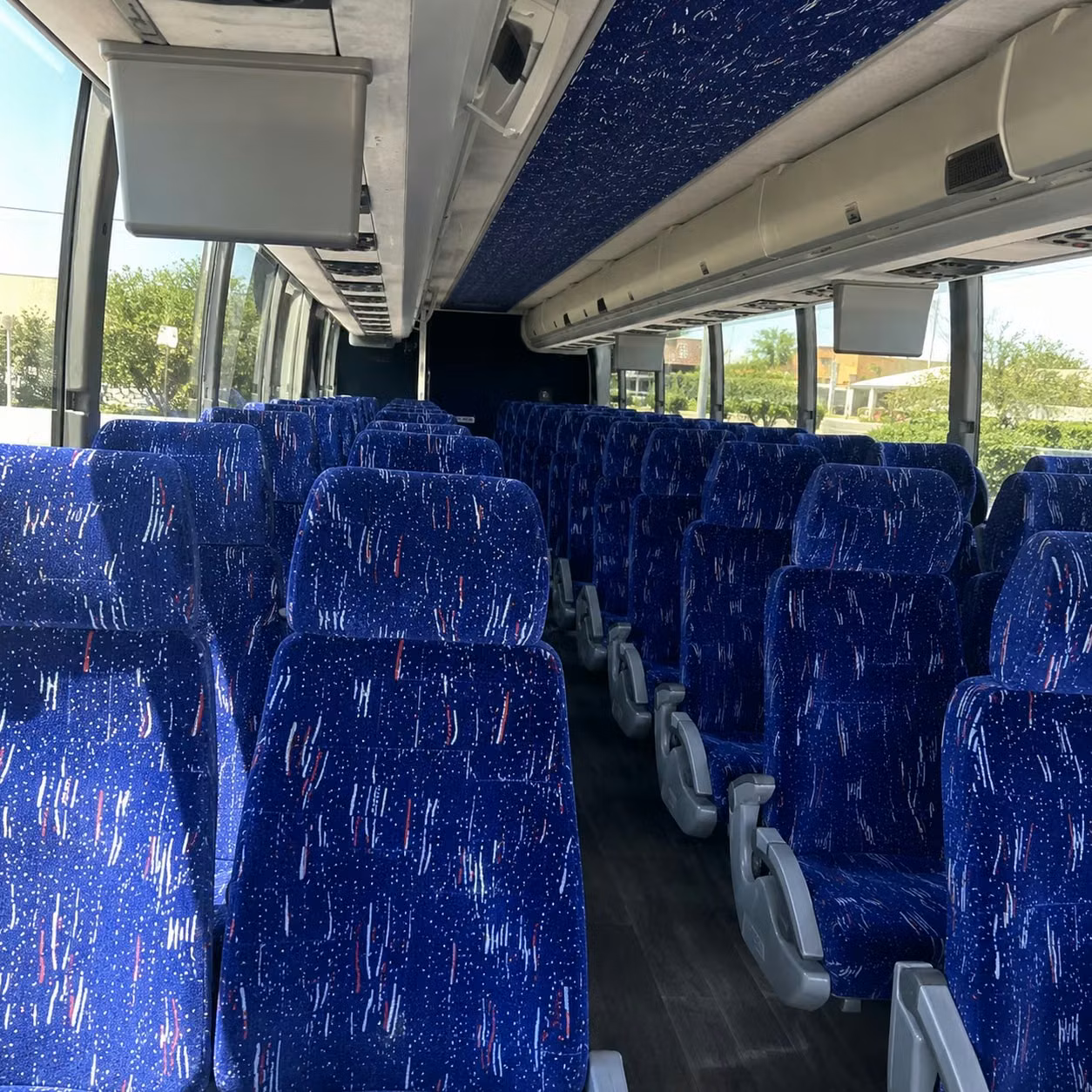 tucson charter bus rental inside